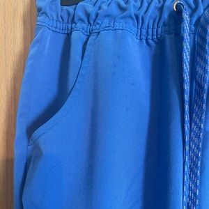 Royal blue Januu jogger scrub pants